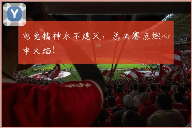 电竞精神永不熄灭，总决赛点燃心中火焰！